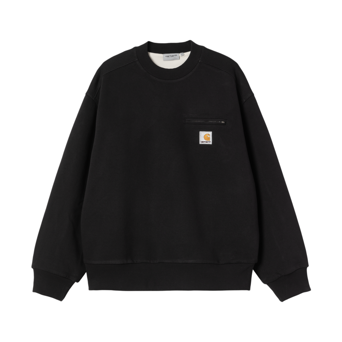 I035547 8906 [15% 쿠폰] Carhartt WIP Detroit Sweatshirt Black Stone Washed