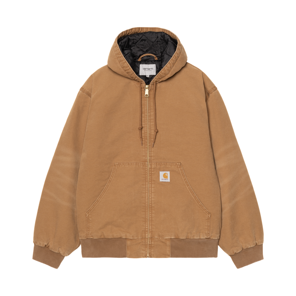 칼하트 WIP OG 액티브 자켓 해밀턴 브라운 스톤 캔버스(Carhartt WIP OG Active Jacket Hamilton Brown Stone Canvas)