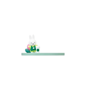 Starbucks x Miffy Forever Miffy Figurine Coaster