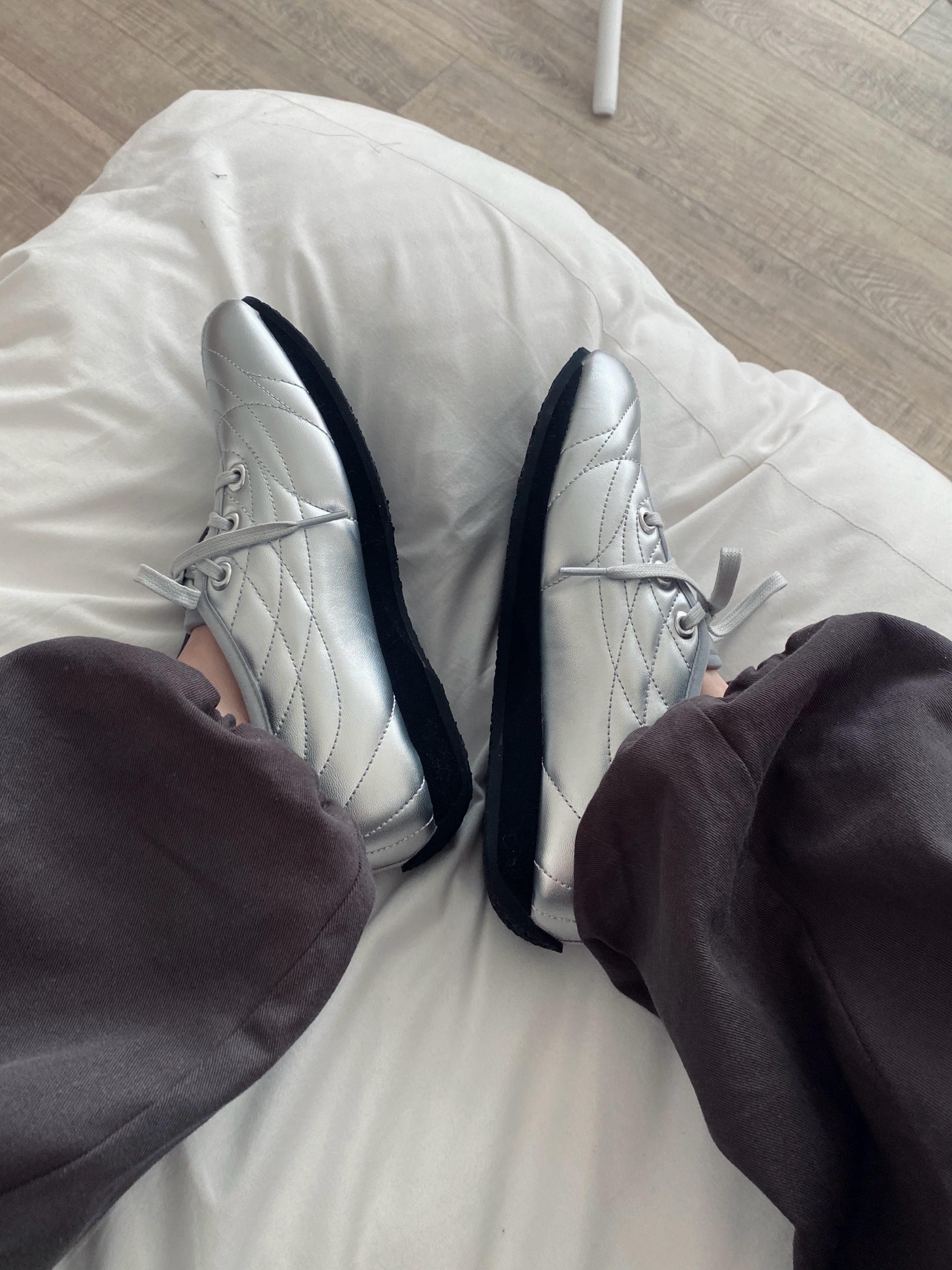 COREOFALCHEMY Comfort Plie MaryJane Silver 착용 스타일 - 4
