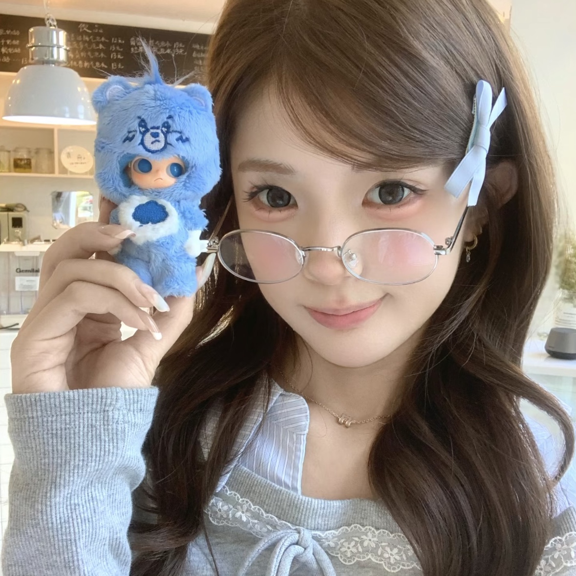 Pop Mart Zsiga x Care Bears Series Figures Sealed Case (12 Blind Boxes), Pop Mart Zsiga x Care Bears Series Figures Sealed Case (1 Blind Box) 착용 스타일 - 3