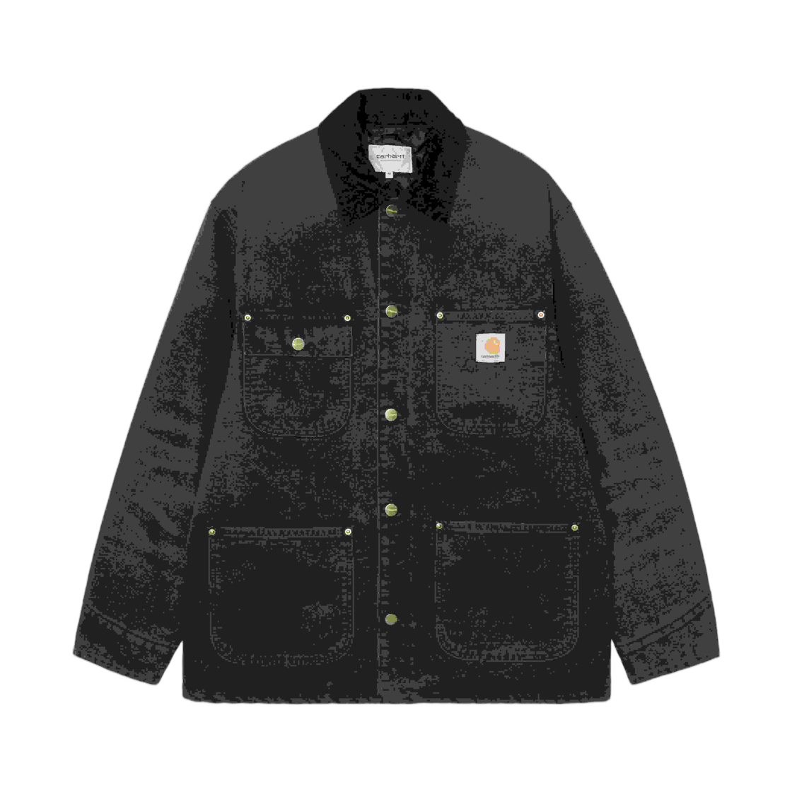 칼하트 WIP OG 초어 코트 다크 네이비 블랙 스톤 캔버스(Carhartt WIP OG Chore Coat Dark Navy Black Stone Canvas) - 1