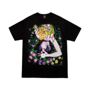 Geeks Rule x Chainsaw Man The Movie: Reze Arc 15 Silkscreen Printing T-Shirt Ver. 1 Black