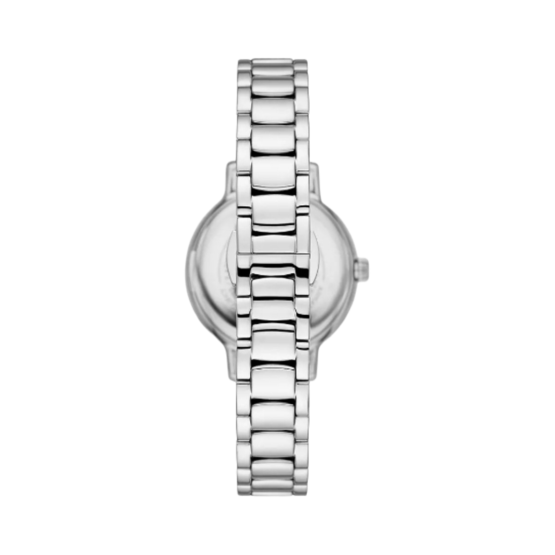 (W) 엠포리오 아르마니 쿼츠 쓰리핸드 32mm 스테인리스 스틸 블루 실버((W) Emporio Armani Quartz Three-Hand 32mm Stainless Steel Blue Silver) - 2