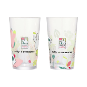 Starbucks x Miffy Forever Miffy Glass Set 207ml (Set of 2)