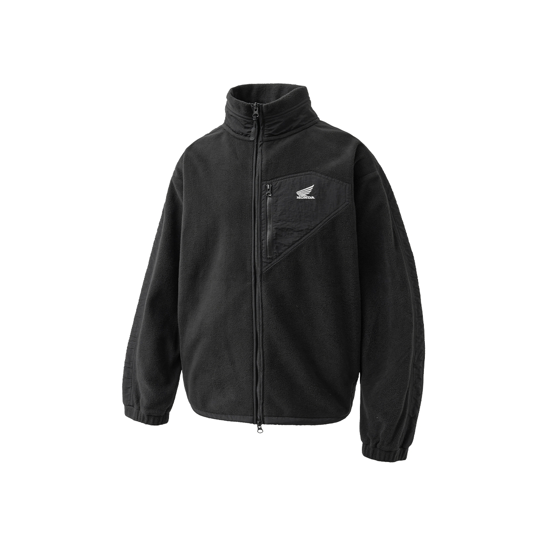 HFW1FJ334ABK Honda H-Tech Fleece Pocket Jacket Black
