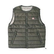 Danton Crewneck Inner Down Vest Olive