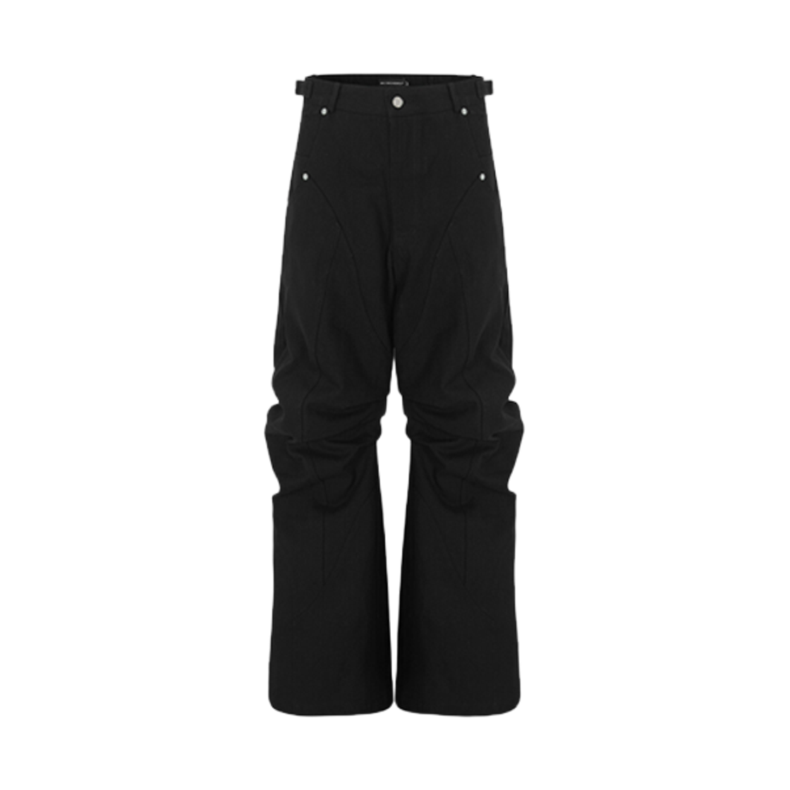 써저리 스트럭처드 부츠 팬츠 블랙(Surgery Structured Boot Pants Black)