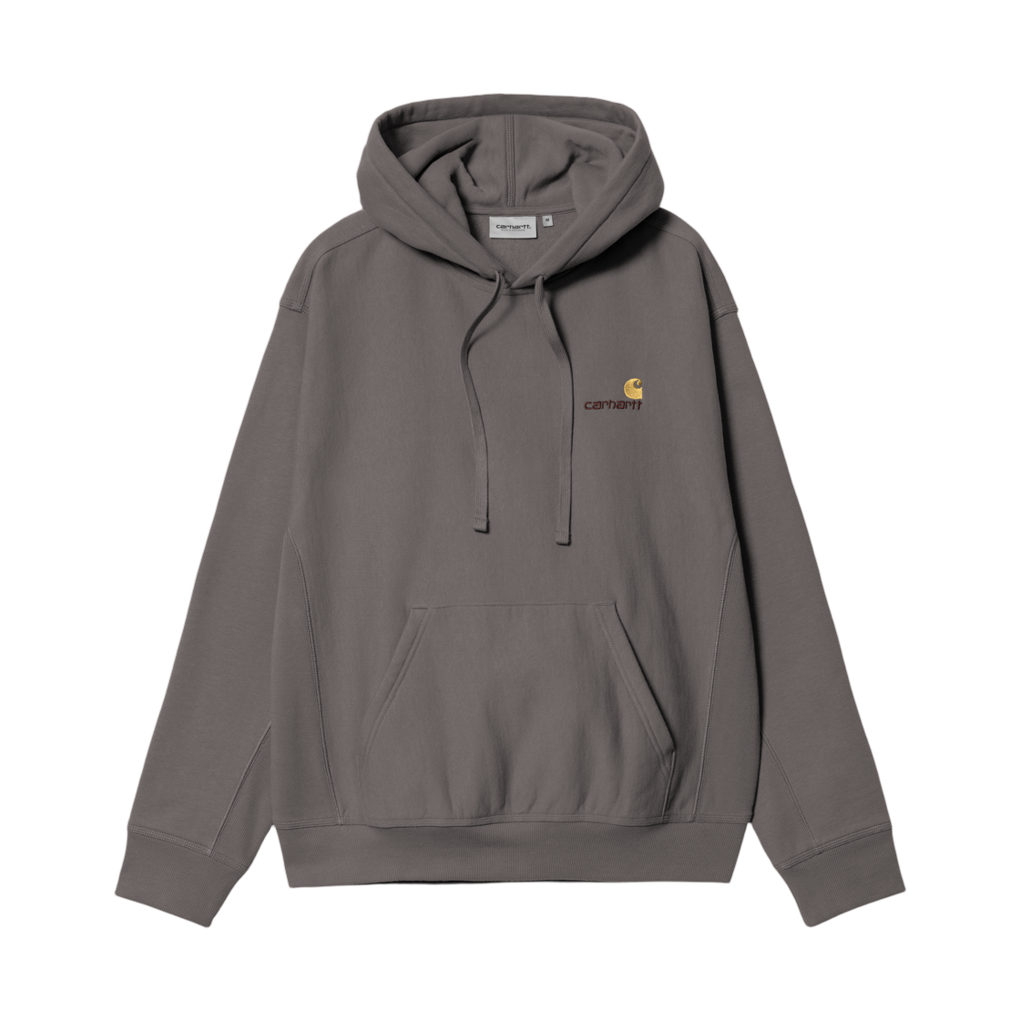 I028279-33C-XX Carhartt WIP Hooded American Script Sweatshirt Porphyry