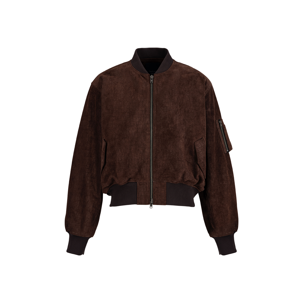 25SSUMCAMMR Undermycar 25SS Red Alligator Effect Matt Suede MA-1 Matt Red