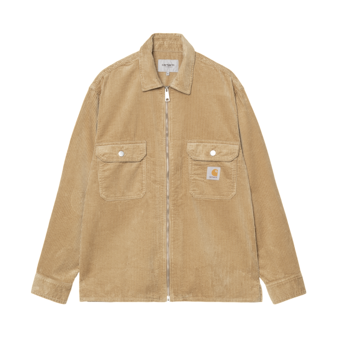 I036049-8Y-02 Carhartt WIP Reynold Shirt Jac Leather Rinsed