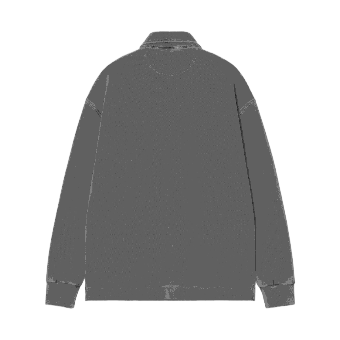 칼하트 WIP 피케 스크립트 스웨트셔츠 블랙 화이트 가먼트 다이드(Carhartt WIP Pique Script Sweatshirt Black White Garment Dyed) - 2