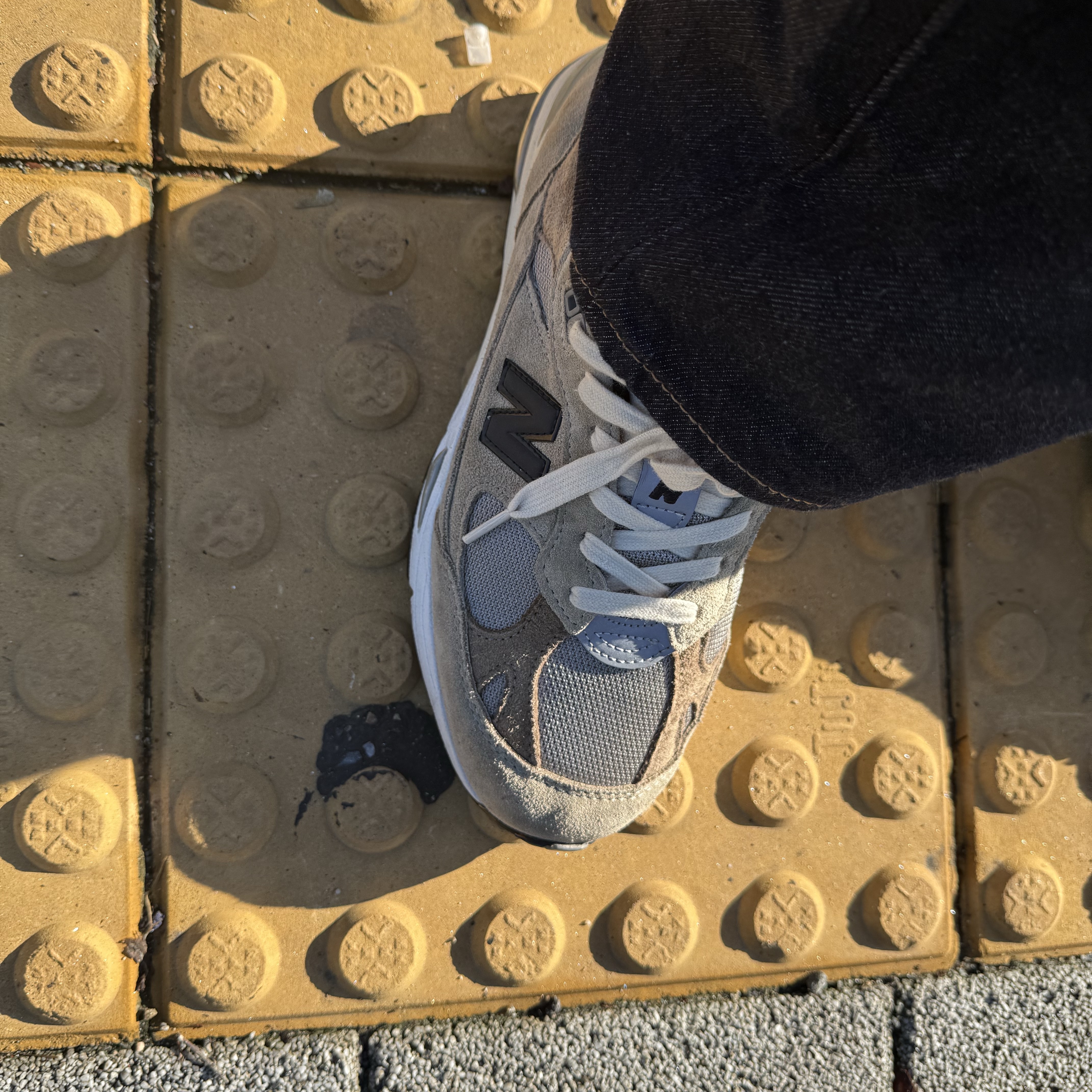 New Balance x JJJJound 991 Made in UK Grey 착용 스타일