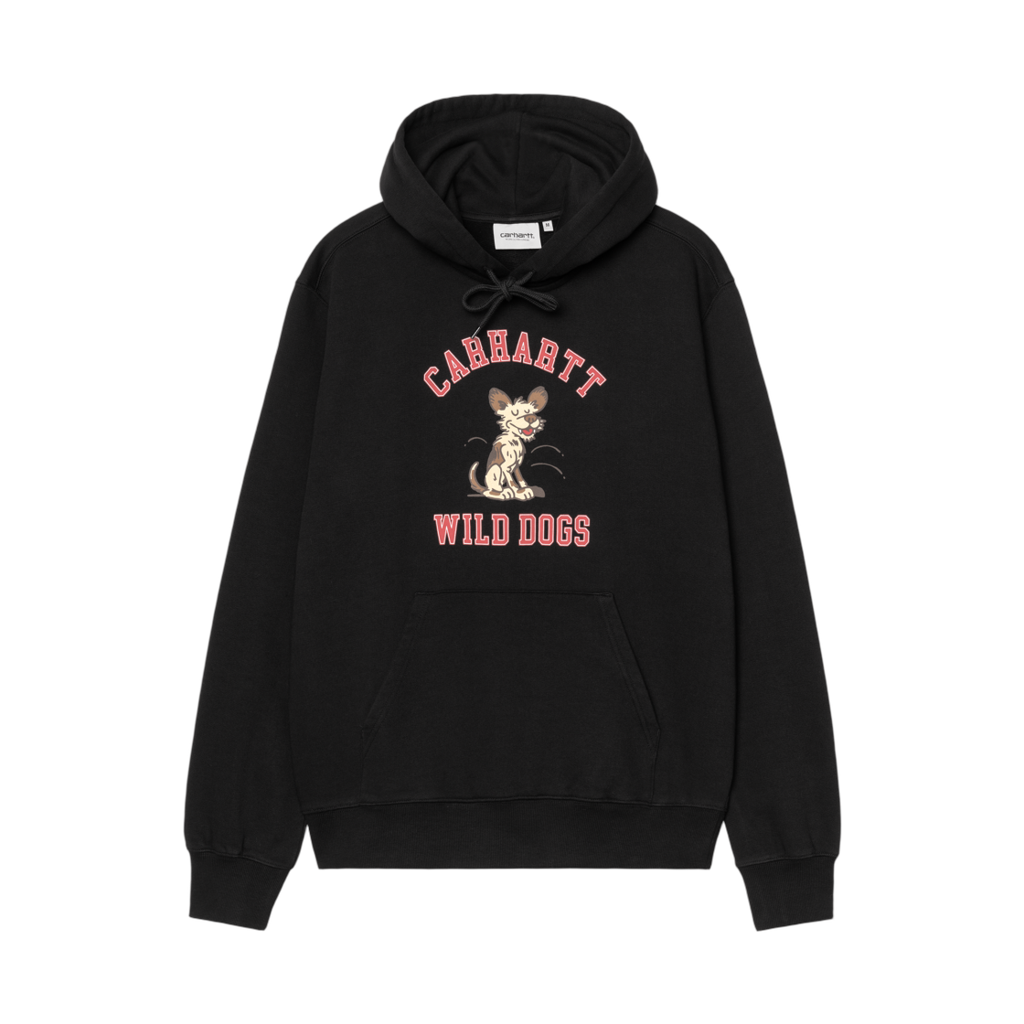 I035625-89-XX Carhartt WIP Hooded Wild Dog Sweatshirt Black