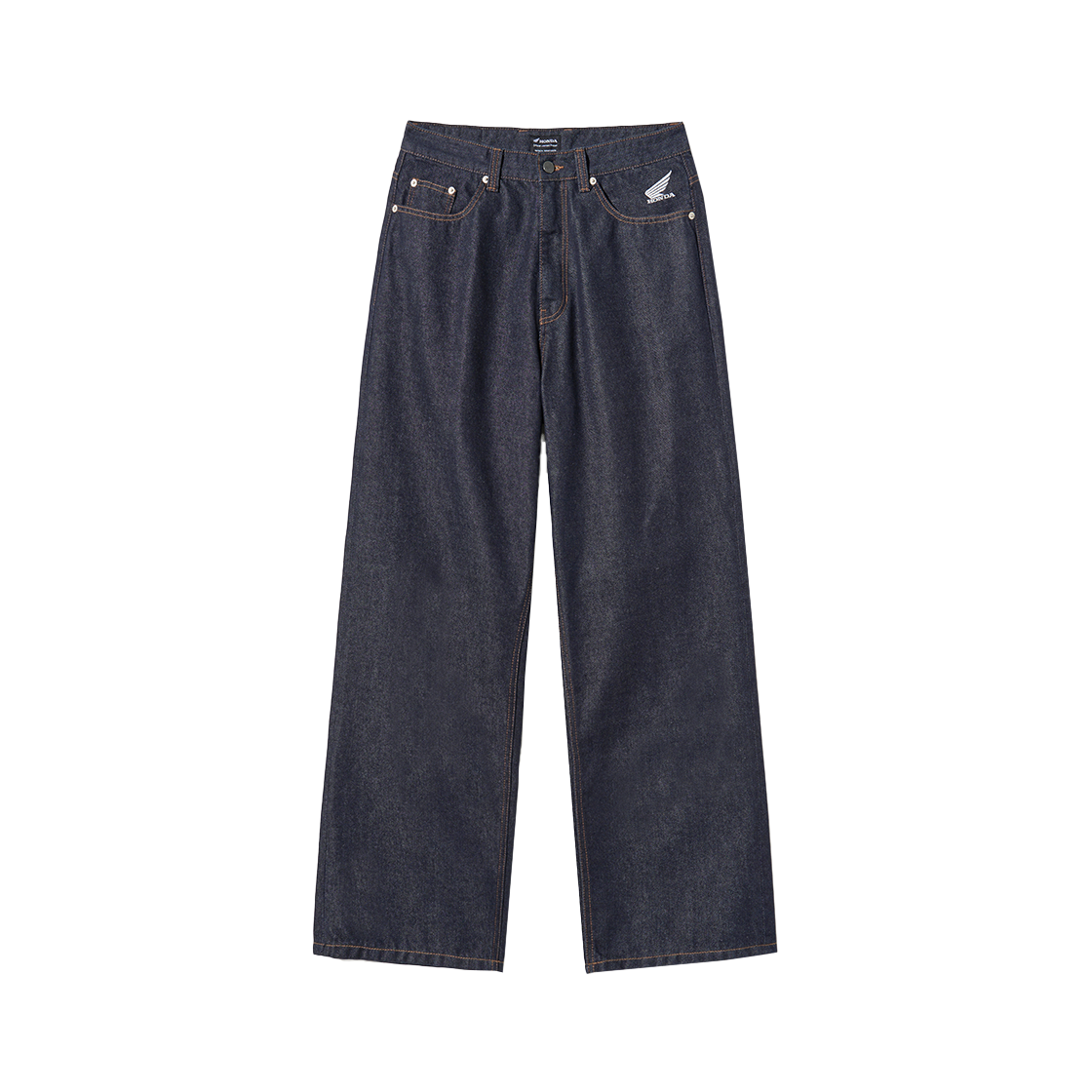 HFF1DP302ADN Honda Wing Logo Denim Pants Dark Navy