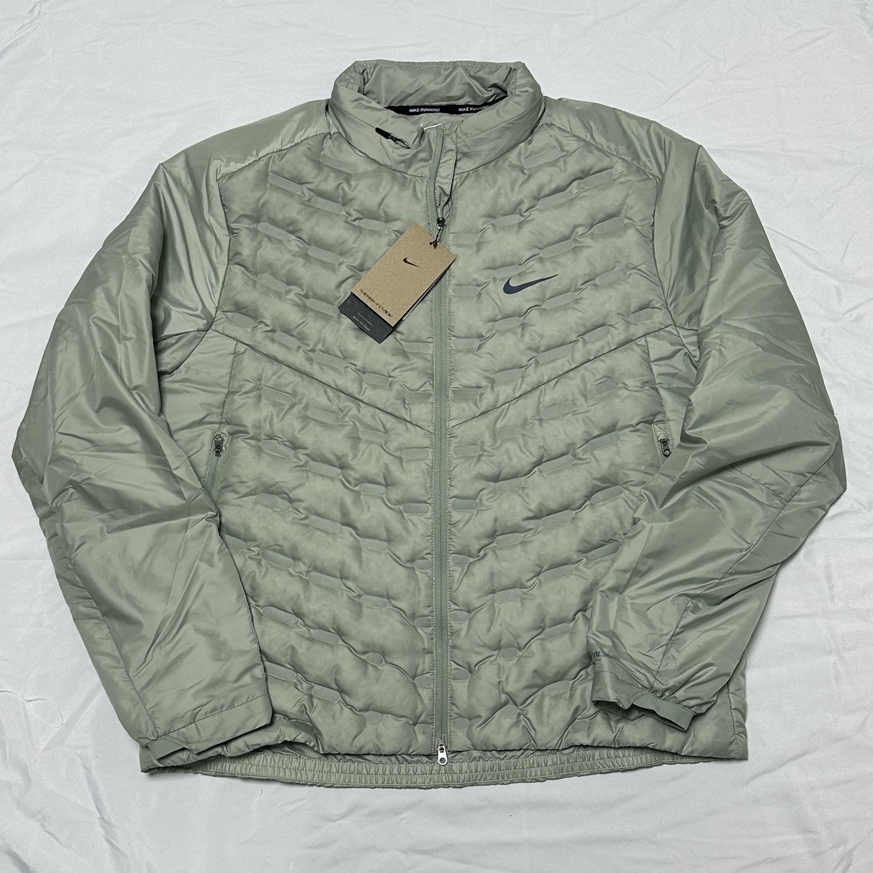 Nike Therma-Fit ADV Aeroloft Repel Down Running Jacket Jade Horizon - Asia 착용 스타일 - 4