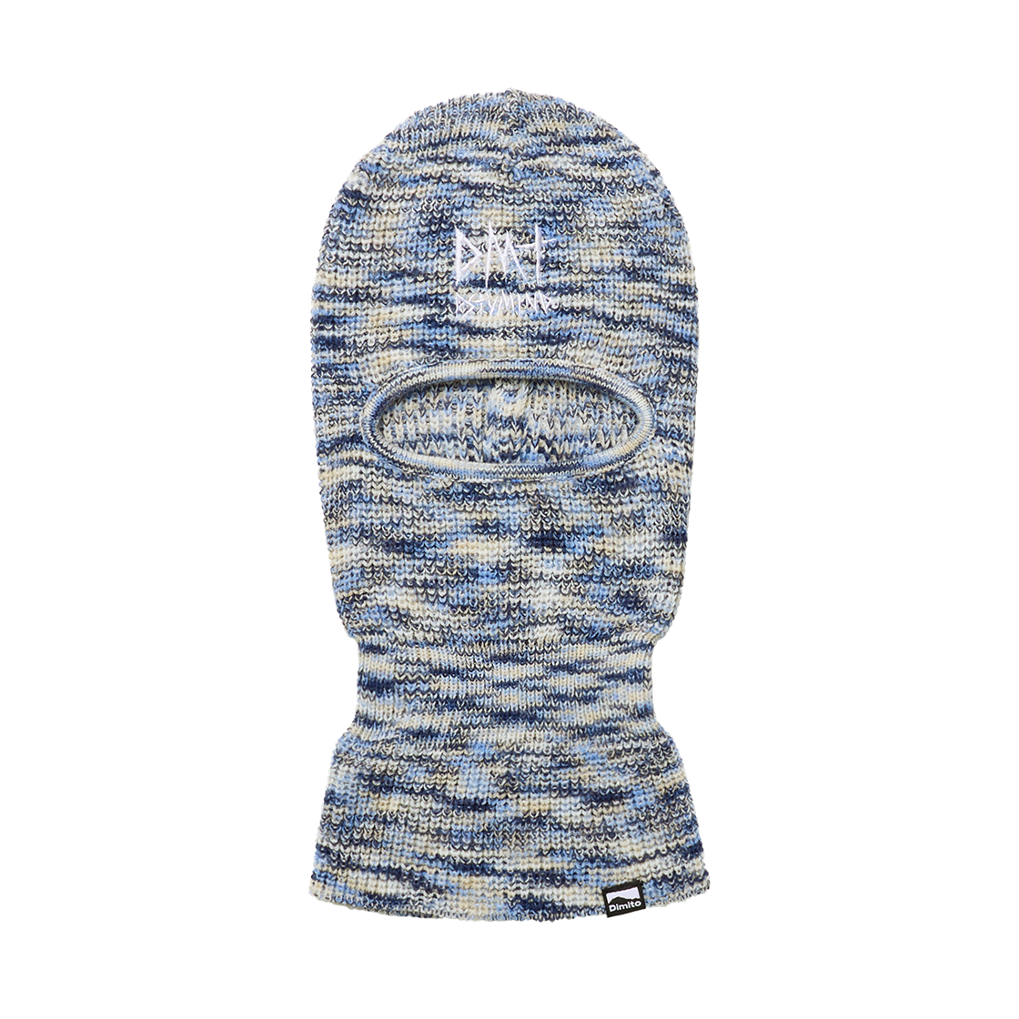 WVKK08449 Dimito Dmt Face Knit Mask Multi Sky