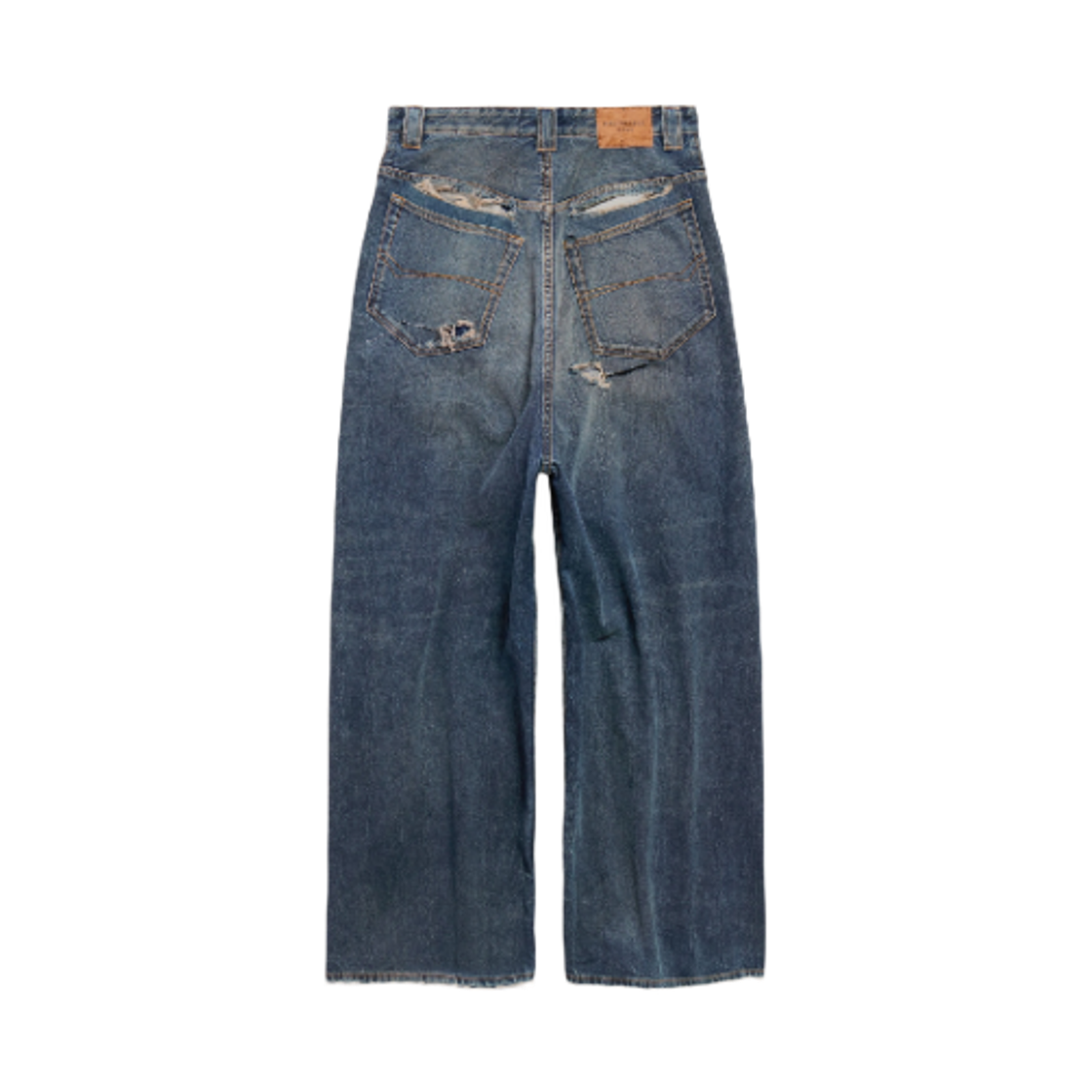 발렌시아가 배기 팬츠 블루(Balenciaga Baggy Pants Blue) - 2
