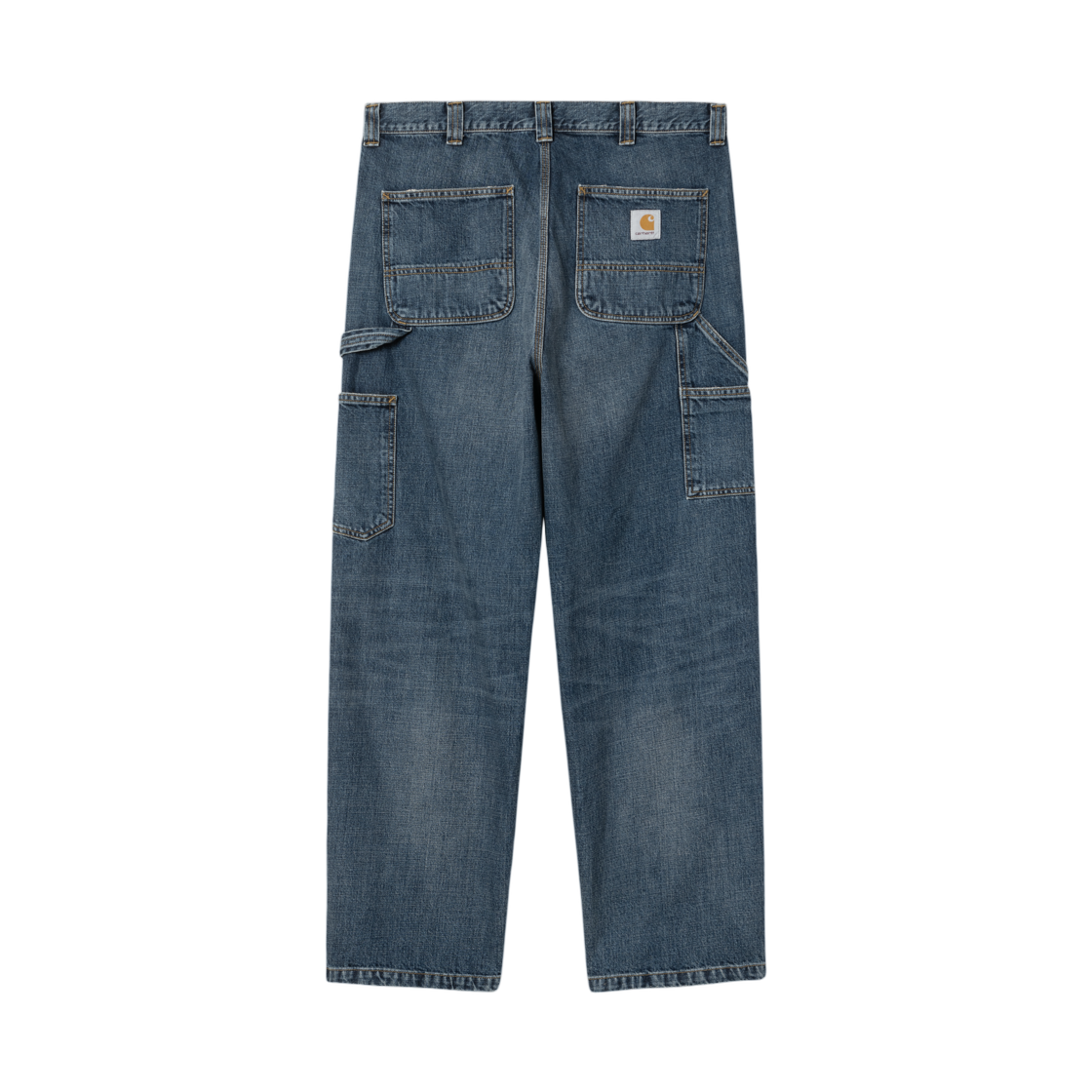 칼하트 WIP OG 더블 니 팬츠 블루 다크 유즈드