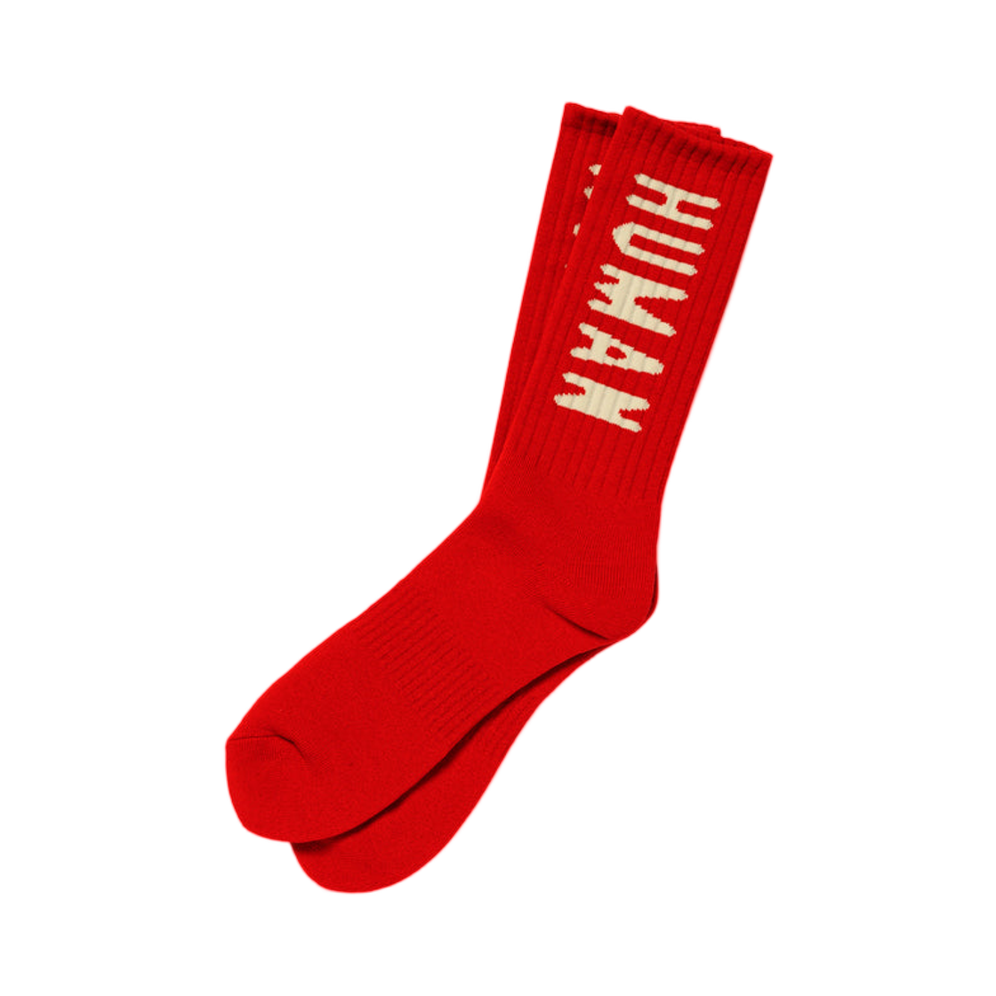 HM30GD066 Human Made HM Logo Socks Red