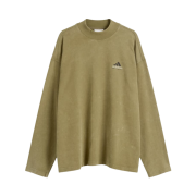 Adidas EQT Long Sleeve Graphic T-Shirt Focus Olive - KR Sizing