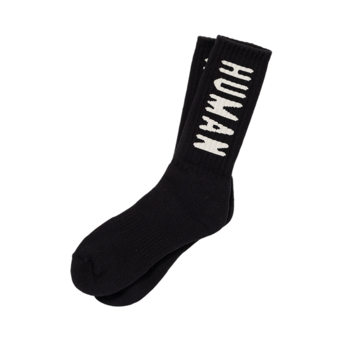 휴먼 메이드 HM 로고 삭스 블랙(Human Made HM Logo Socks Black) - 1