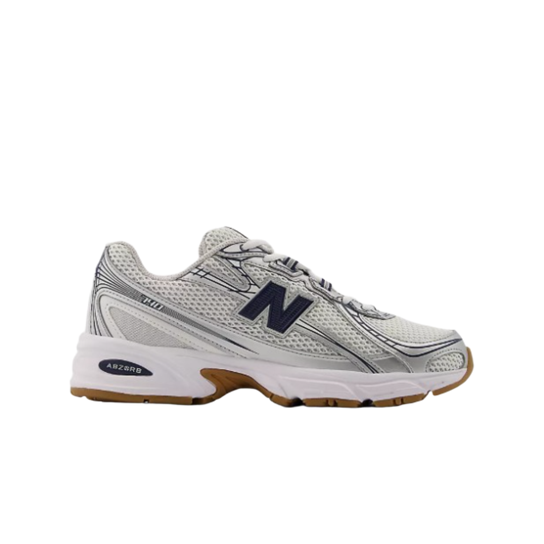 뉴발란스 740 네이비 그레이 매터 - D 스탠다드(New Balance 740 Navy Grey Matter - D Standard)