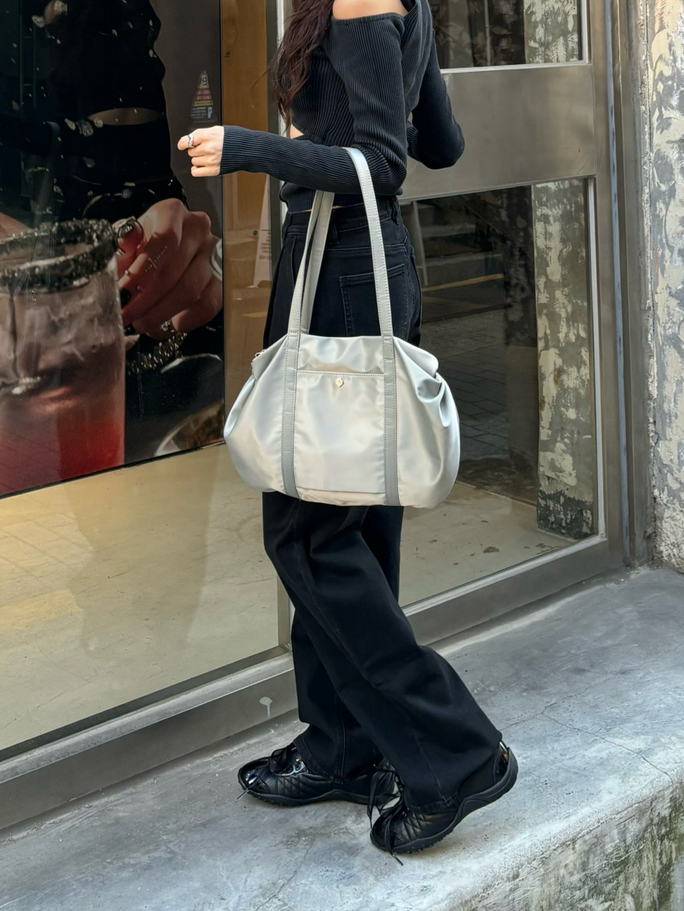 COREOFALCHEMY Comfort Plie MaryJane Black 착용 스타일 - 2