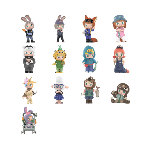 팝마트 몰리 x 주토피아 시리즈 피규어 미개봉 랜덤박스 (12개입)(Pop Mart Molly x Zootopia Co-Branded Series Figures Sealed Case (12 Blind Boxes)) - 2