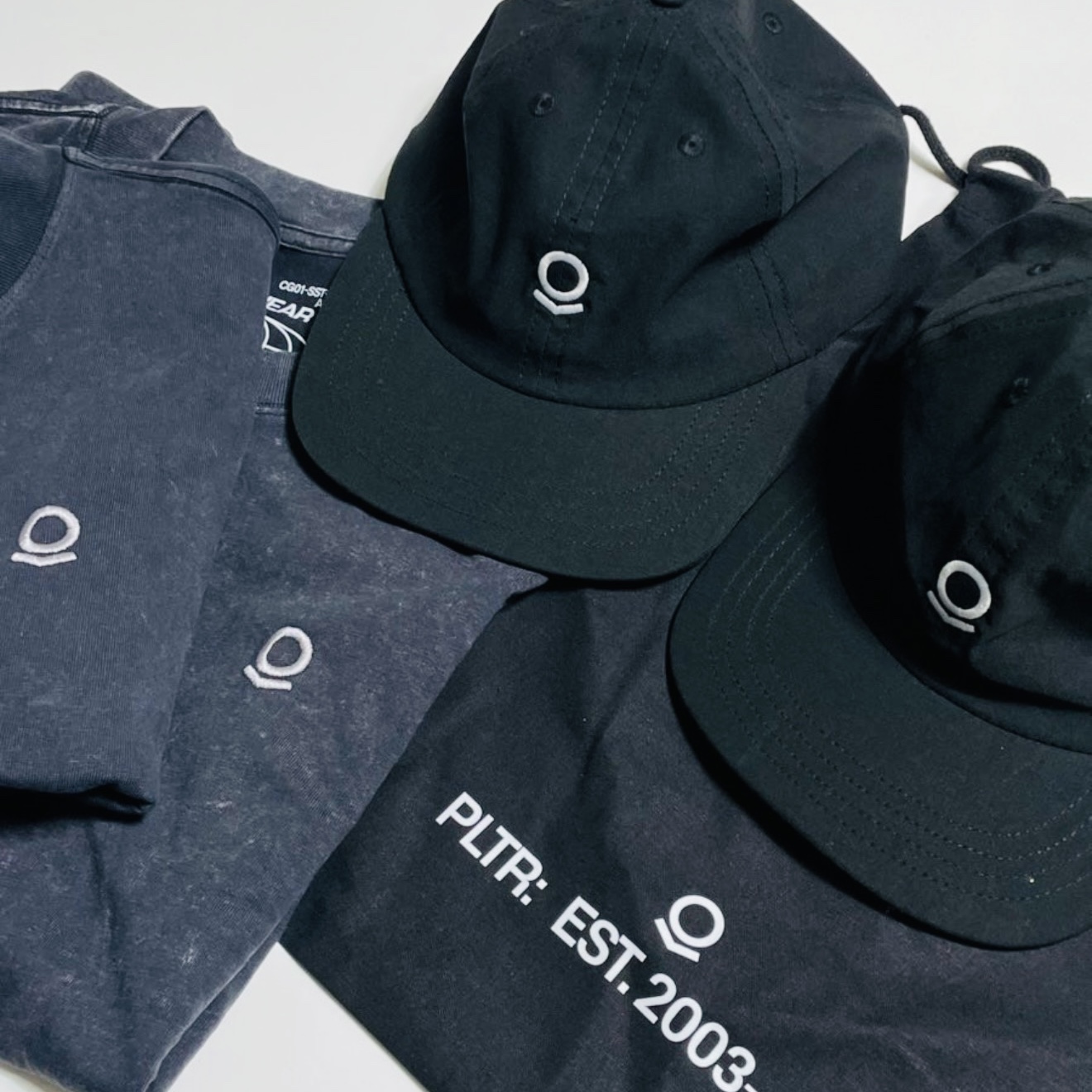 Palantir Base Cap Black, Palantir Base Cap Navy 착용 스타일