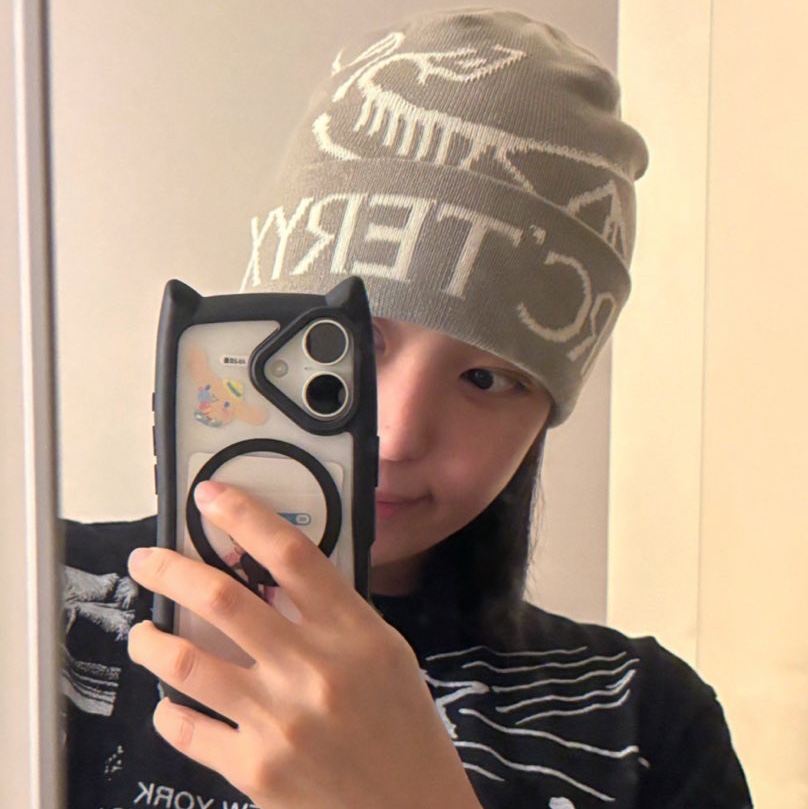 Arc'teryx Bird Word Toque Rune Arctic Silk 착용 스타일