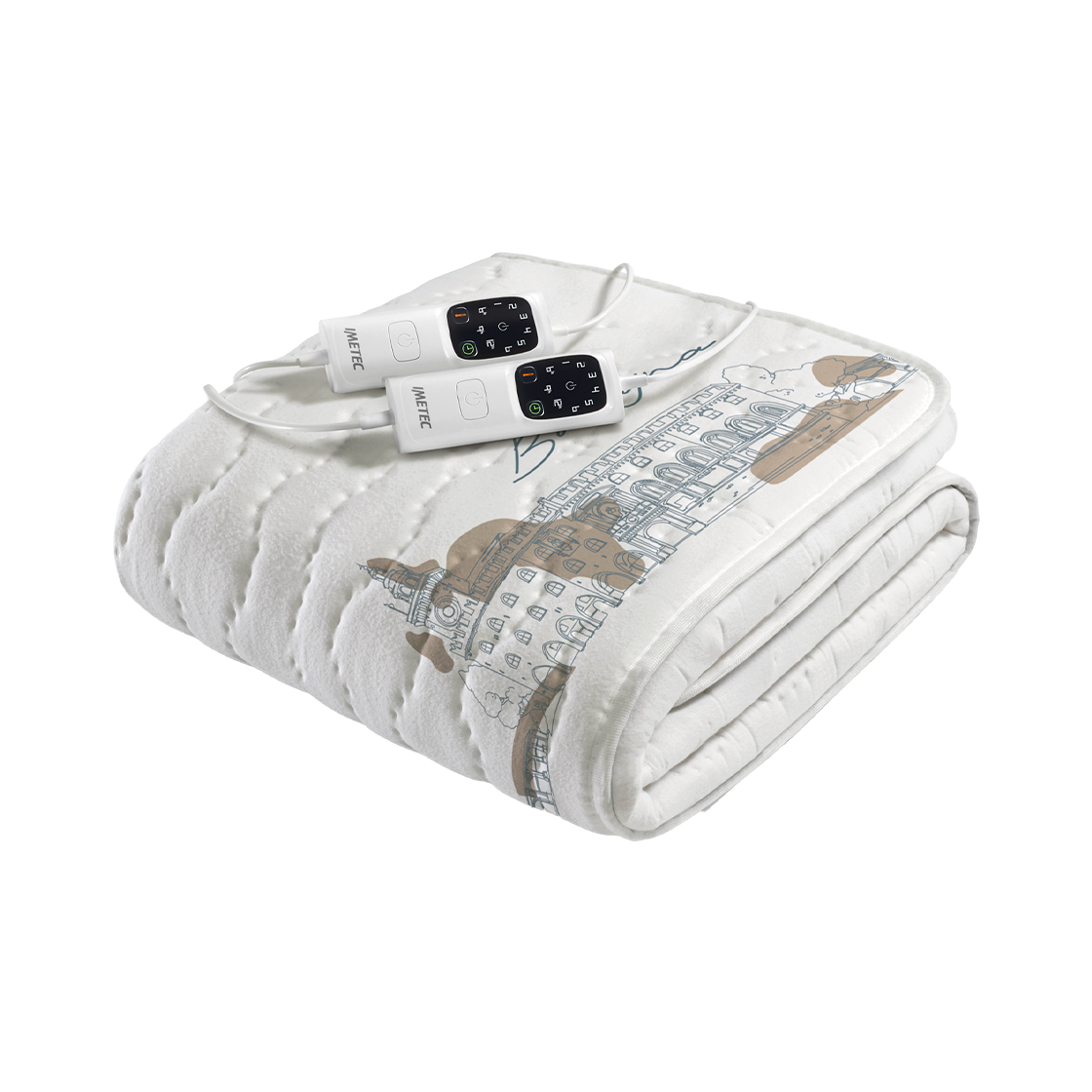 이메텍 퓨어 코튼 일렉트릭 블랭킷 싱글 IMB-096(IMETEC Pure Cotton Electric Blanket Double IMB-096)