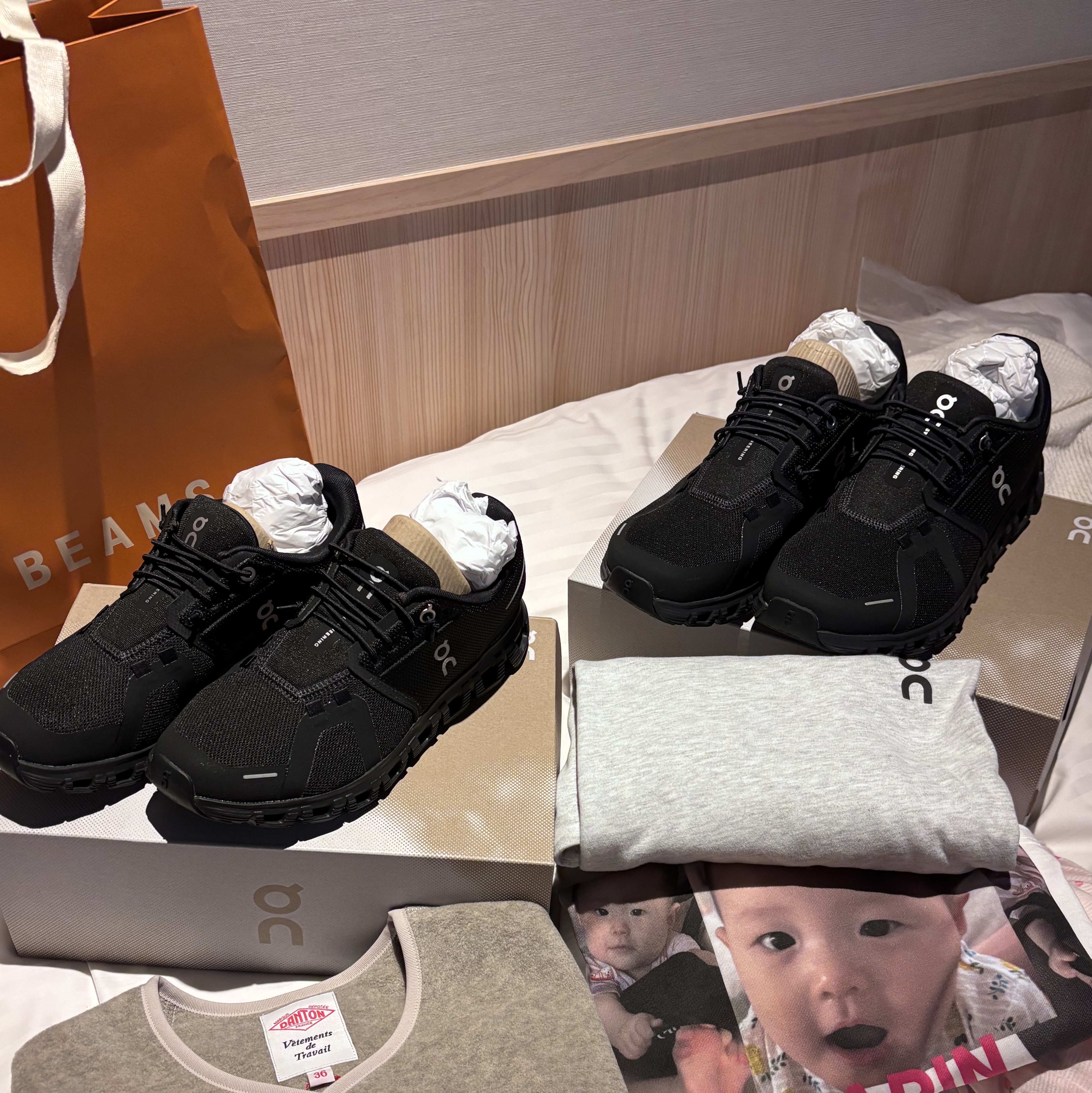 On Running Cloud 6 Black, (W) On Running Cloud 6 Black 착용 스타일 - 2