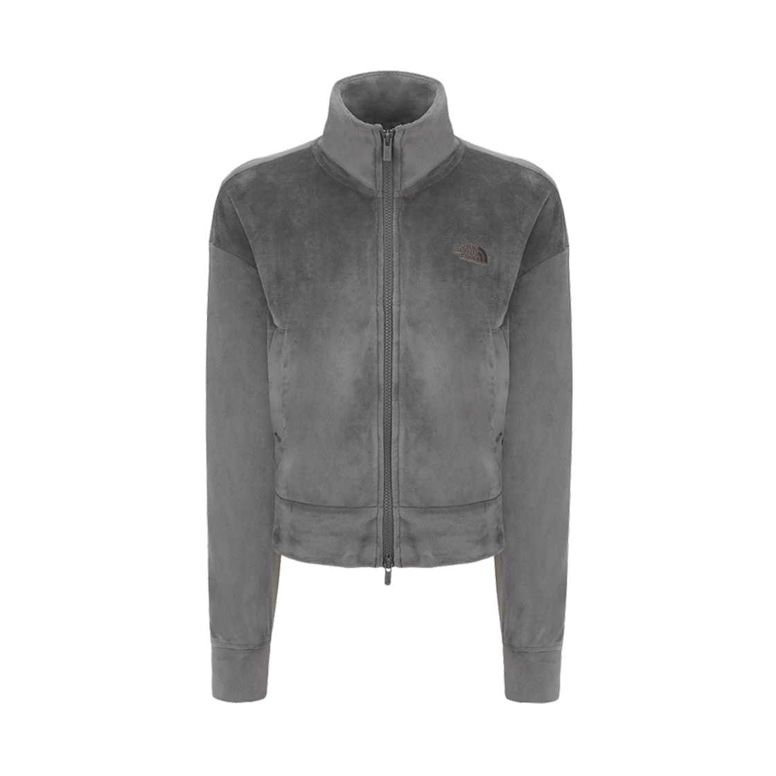 NJ5JR56A (W) The North Face Laura Zip Up Jacket Dark Gray