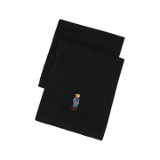 [20% 적립] Polo Ralph Lauren Polo Bear Knit Cotton Sweater Polo Black - 25FW