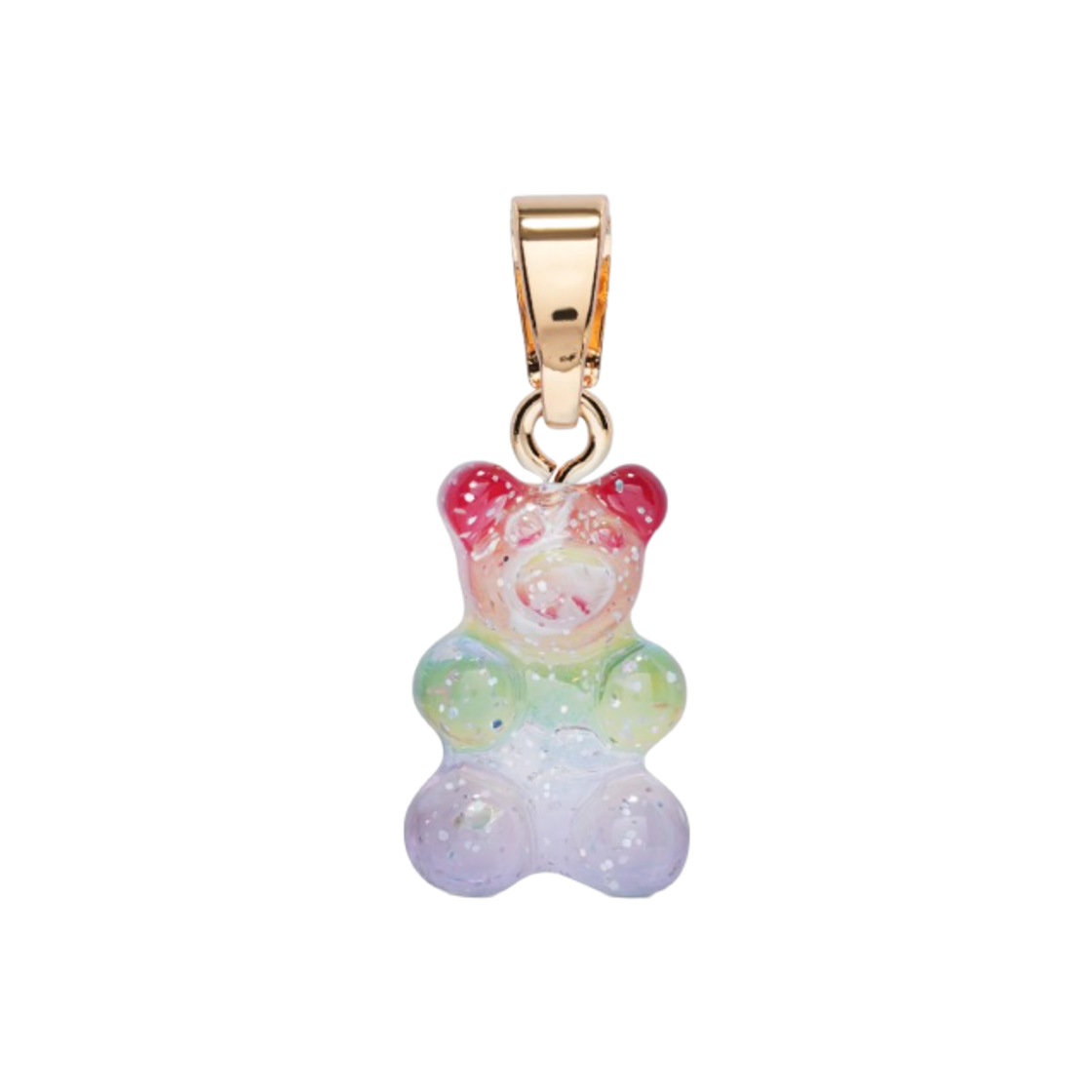 - Crystal Haze Nostalgia Bear with Classic Connector Gold Rainbow