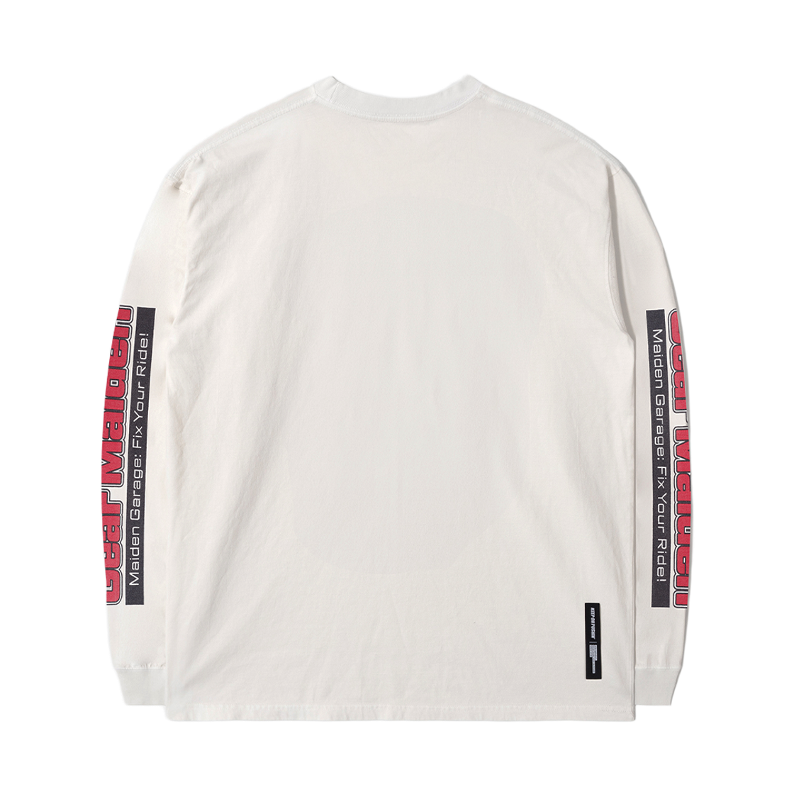 큐티에잇 가먼츠 기어 메이든 워시드 롱 슬리브 에크루(QT8 GARMENTS Gear Maiden Washed Long Sleeve Ecru) - 2