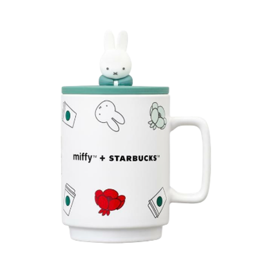 스타벅스 x 미피 포에버 미피 피규어 머그 355ml(Starbucks x Miffy Forever Miffy Figure Mug 355ml)