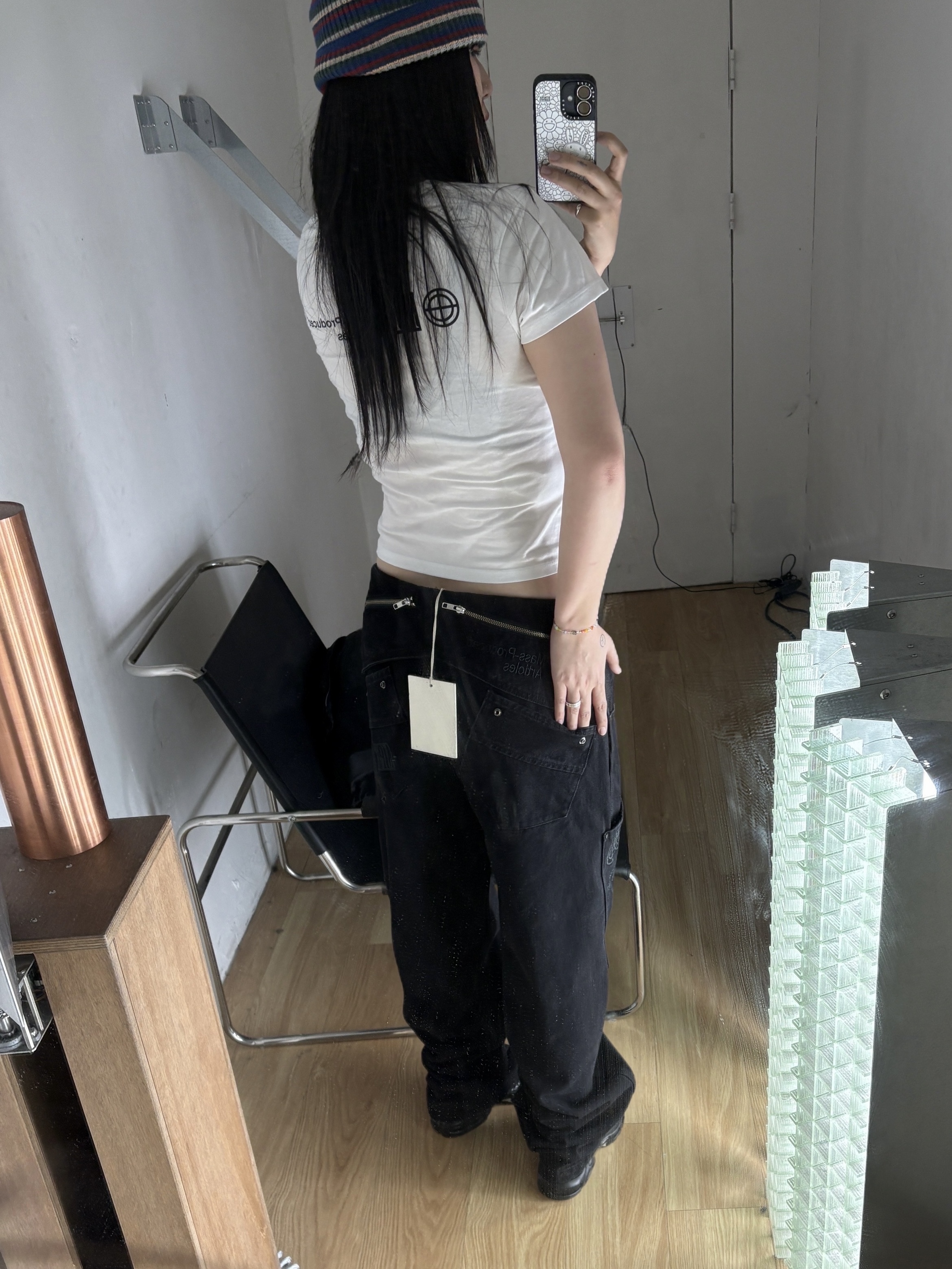 PLASTICPRODUCT MPa Stow Pants Black, Khakis Harbor Beanie Red 착용 스타일