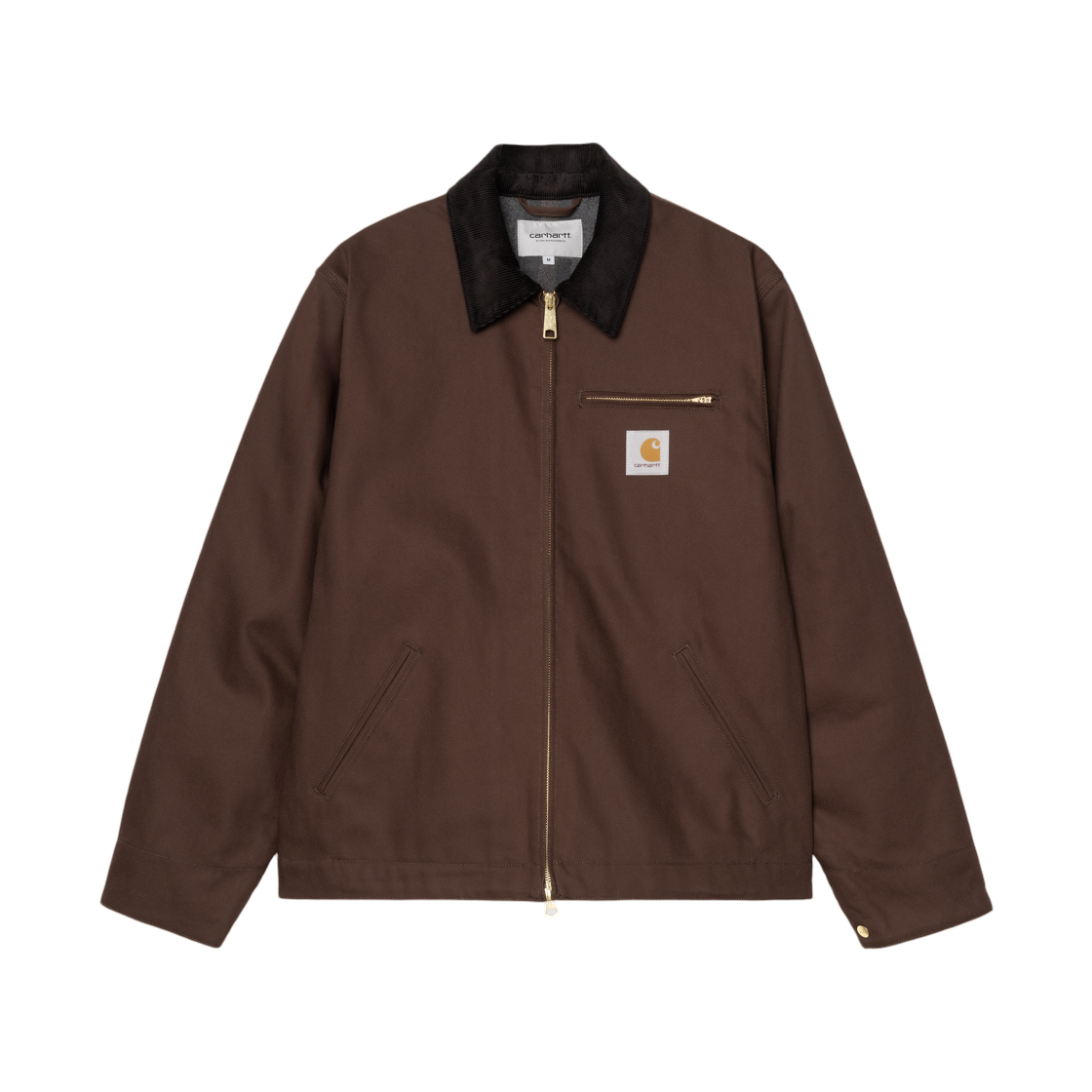 칼하트 WIP 디트로이트 자켓 토바코 블랙 리지드 - 윈터(Carhartt WIP Detroit Jacket Tobacco Black Rigid - Winter) - 1