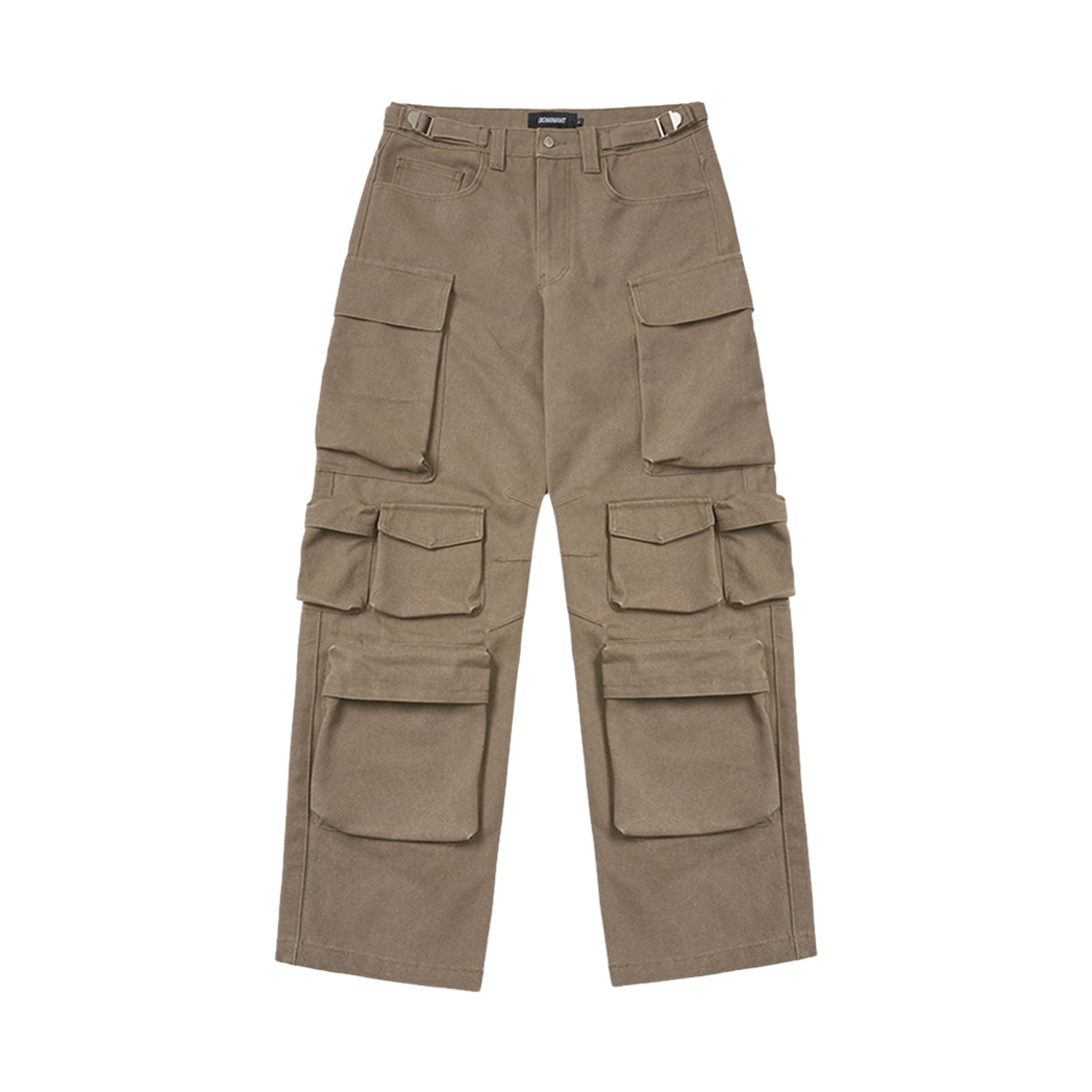 DMNT24SS_10 Dominant Ten Pocket Cargo Pants Brown