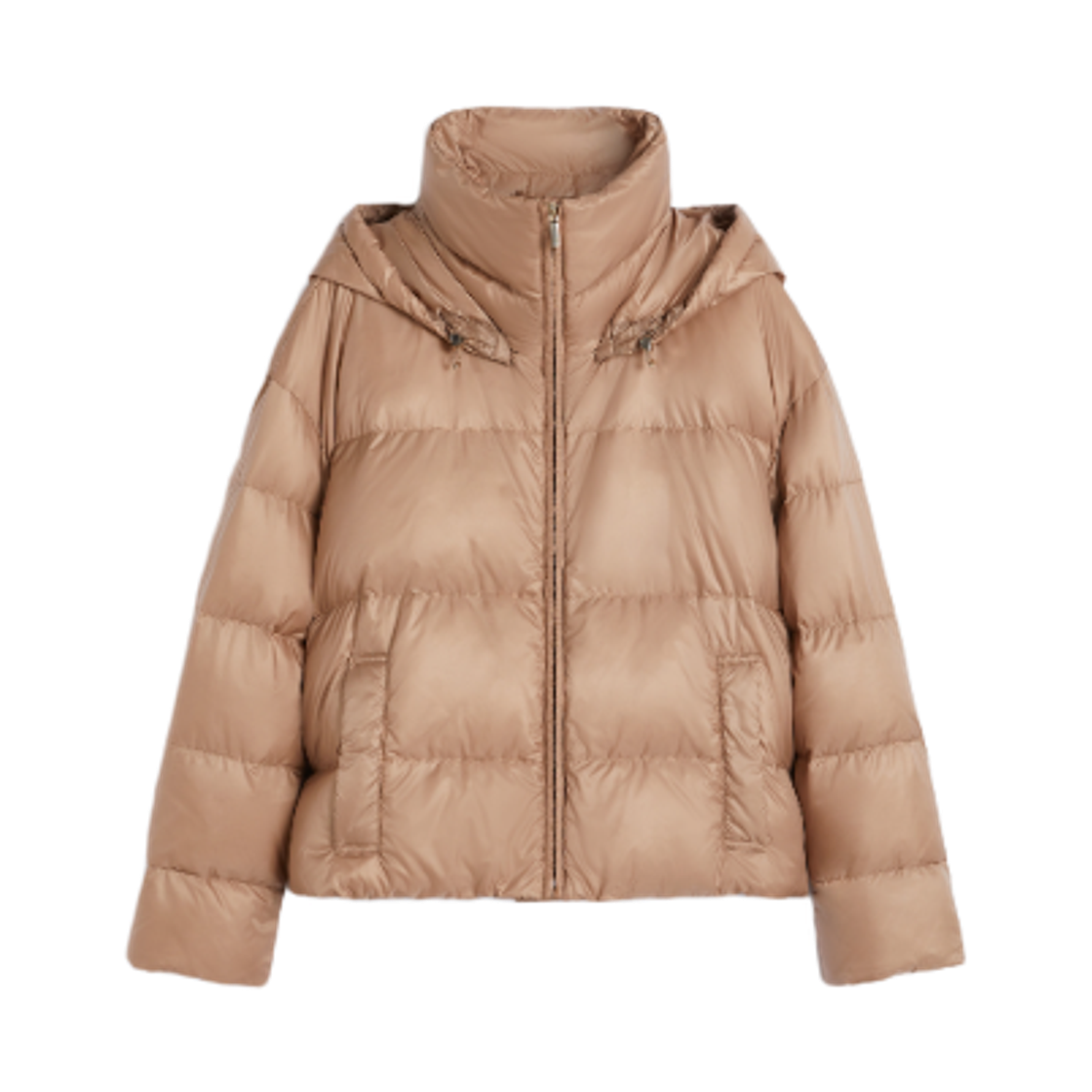 TREBI-040 (W) Max Mara The Cube Trebi Water-Repellent Down Jacket Camel