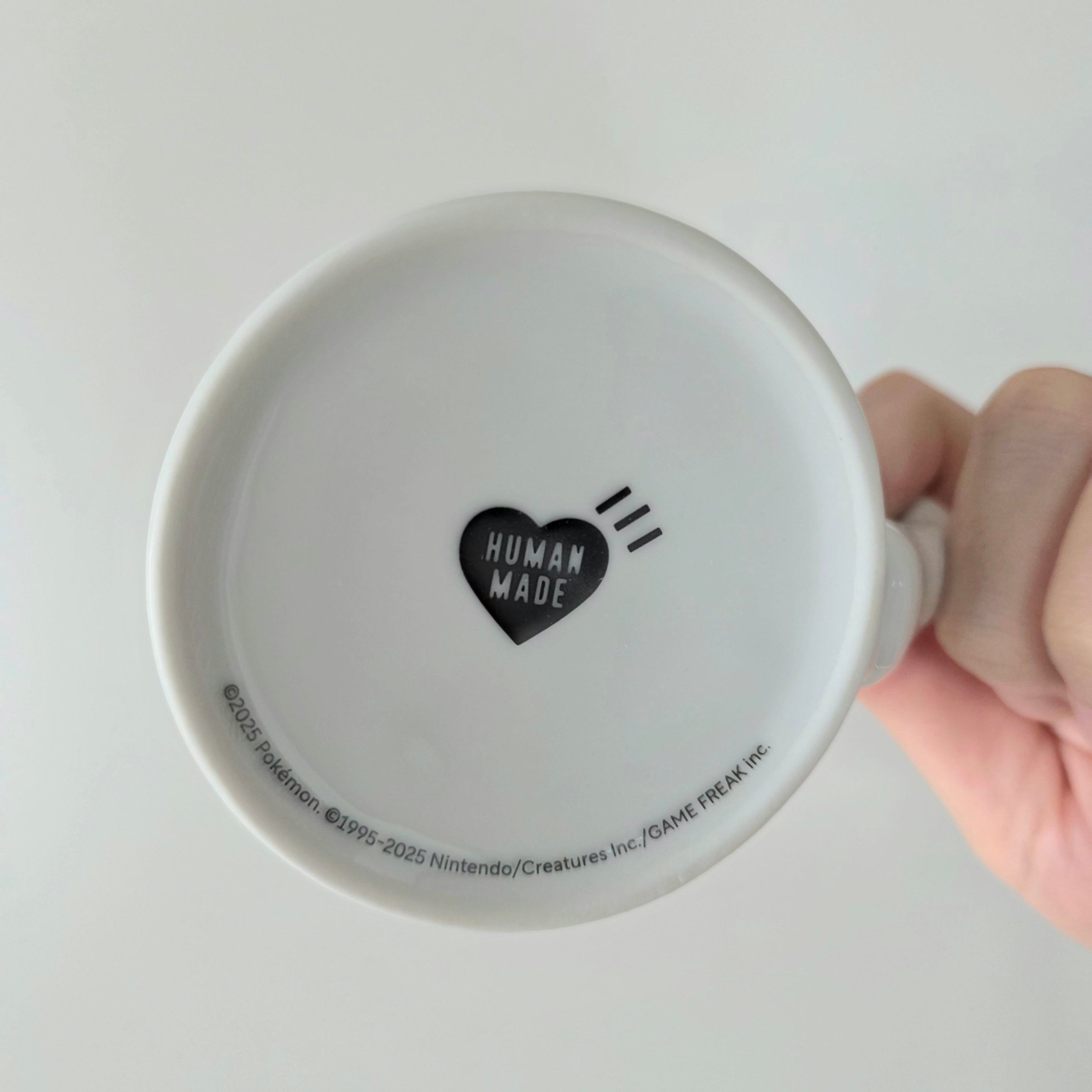 Human Made x Pokemon Made Coffee Mug White 착용 스타일 - 3
