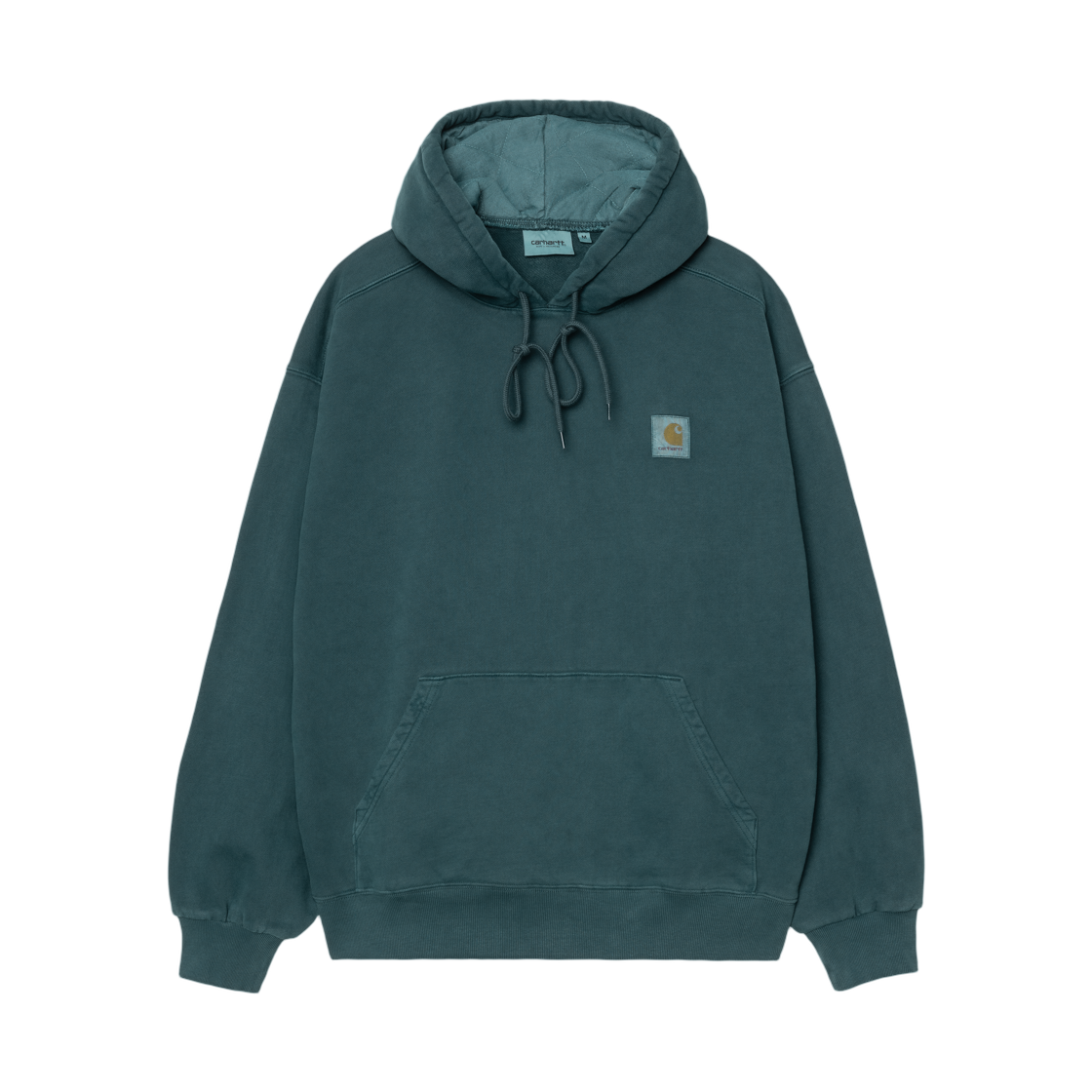 칼하트 WIP 후드 비스타 스웨트셔츠 딥 라군 가먼트 다이드(Carhartt WIP Hooded Vista Sweatshirt Deep Lagoon Garment Dyed) - 1