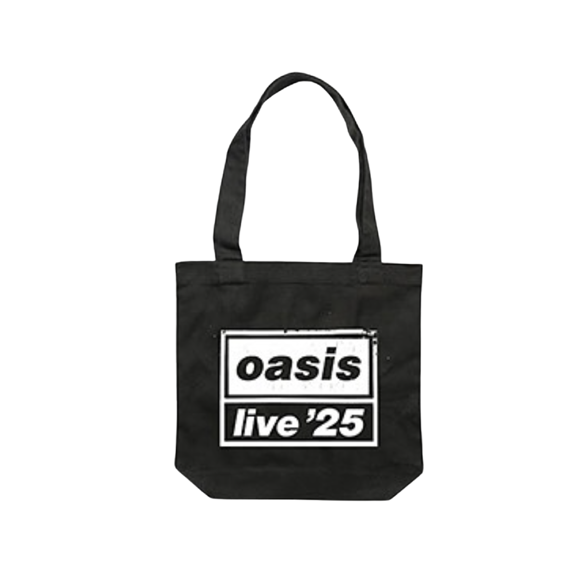- Oasis Logo Live '25 Tote Bag Black