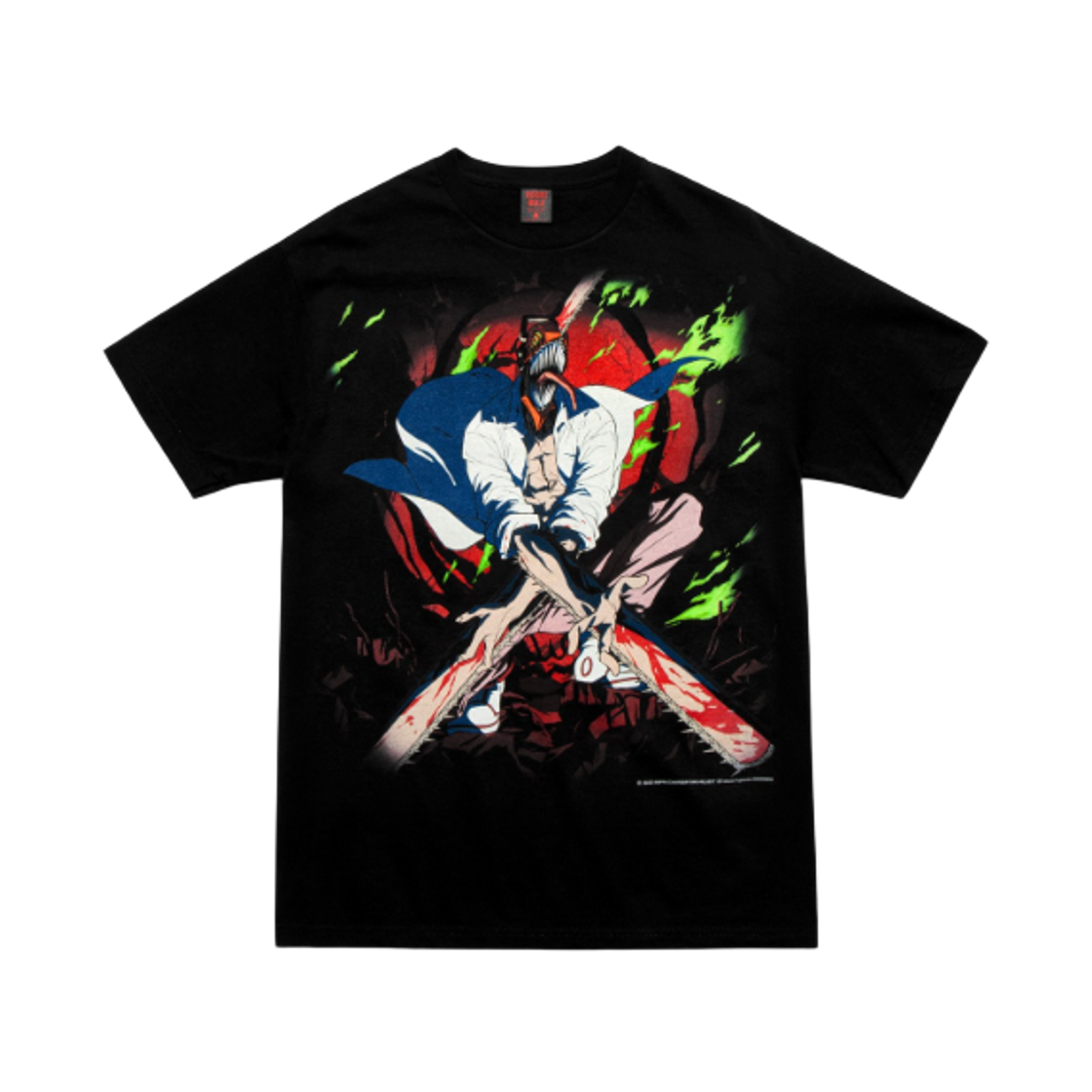 - Geeks Rule x Chainsaw Man The Movie: Reze Arc 15 Silkscreen Printing T-Shirt Ver. 2 Black