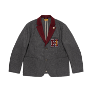 Human Made Wool Jacket Gray