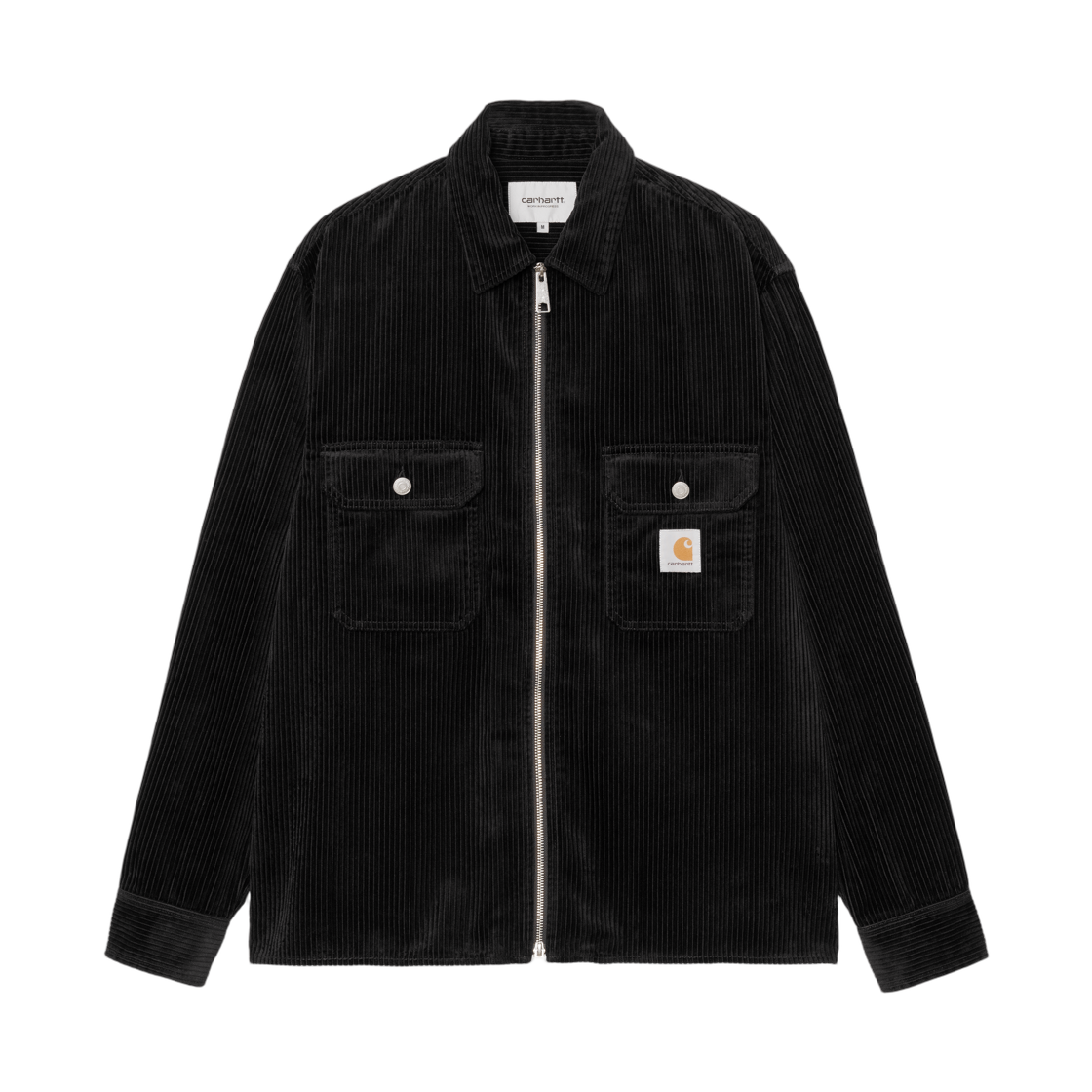 I036049-89-02 Carhartt WIP Reynold Shirt Jac Black Rinsed
