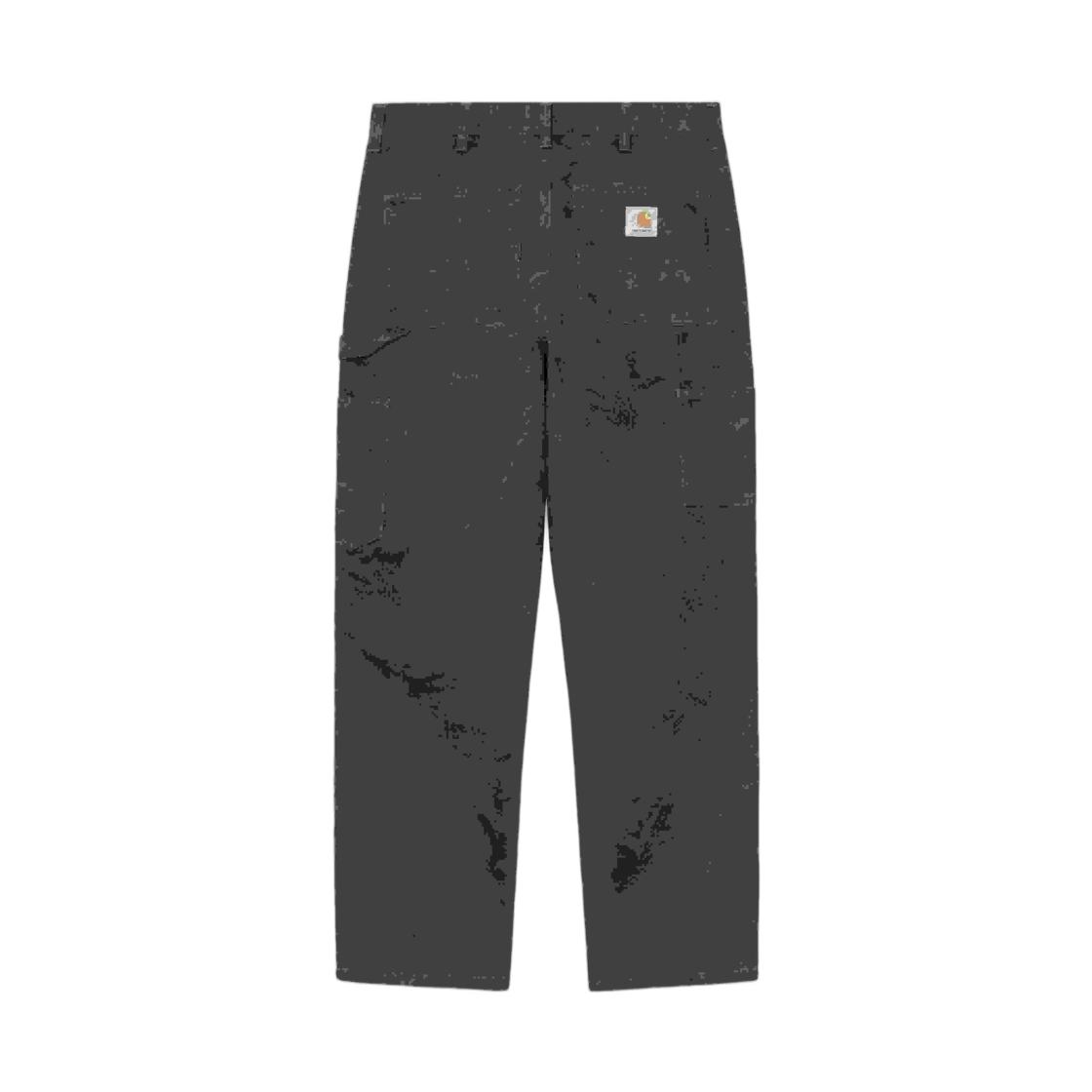 I031501-3G3-GD Carhartt WIP Double Knee Pant Camo Combi Green Graphite Garment Dyed
