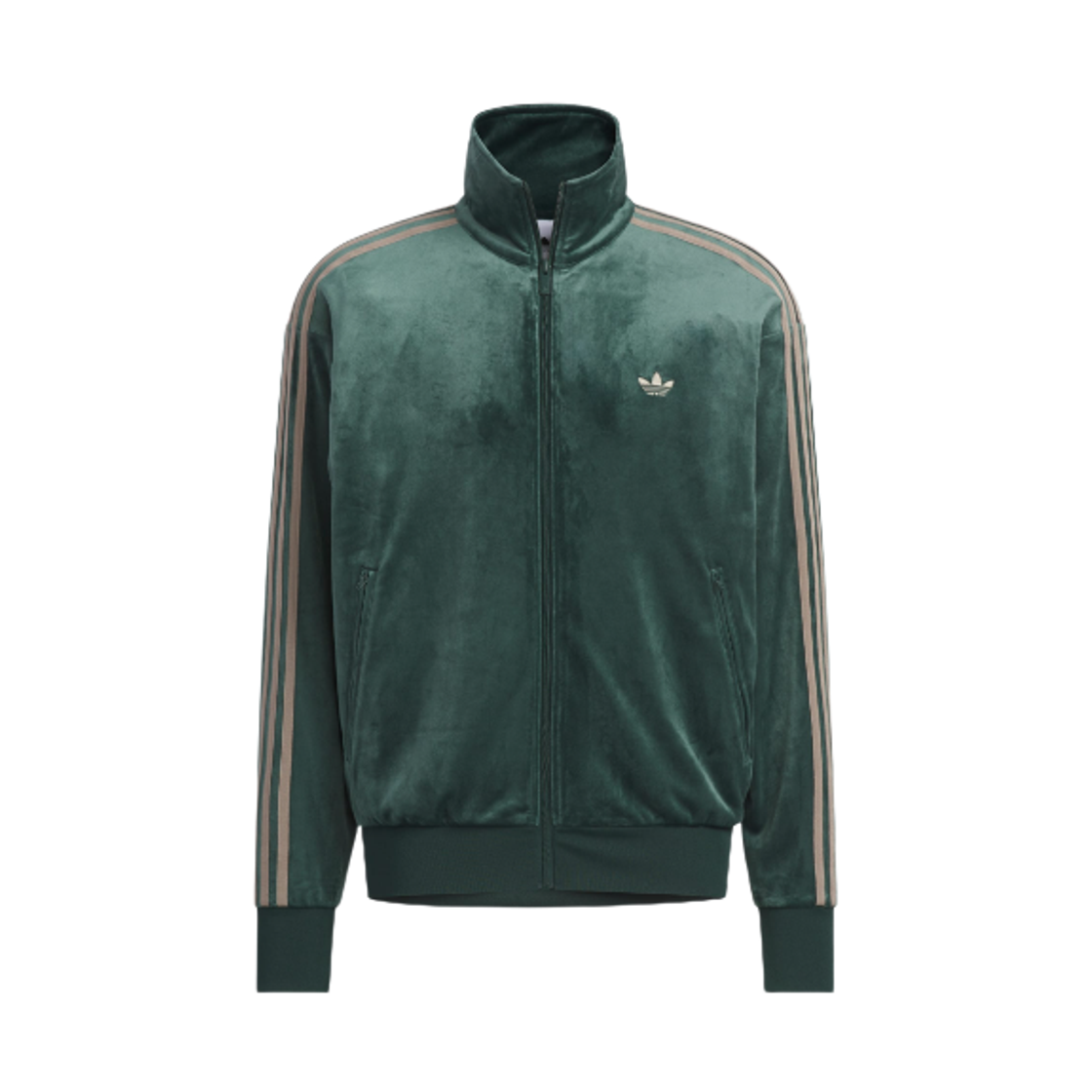 아디다스 파이어버드 벨루어 트랙탑 쉐도우 그린 - KR 사이즈(Adidas Firebird Velour Track Top Shadow Green - KR Sizing)